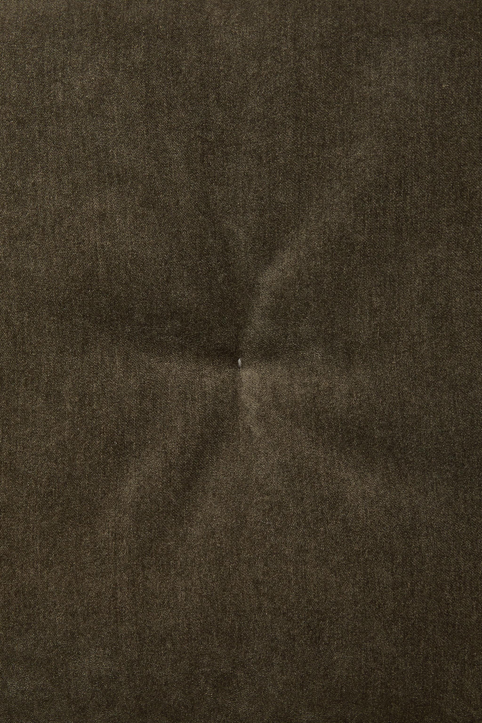 PIPING CHENILLE SEAT CUSHION